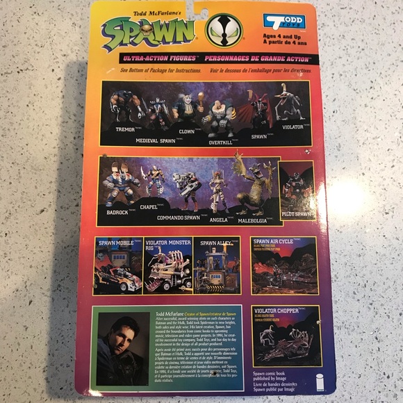 Vintage Spawn Malebolgia 1995 Series 2 by Todd McFarlane - Picture 5 of 9